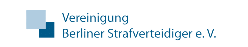 Logo der Vereinigung Berliner Strafverteidiger – Mitgliedschaft und Vertrauenssiegel.